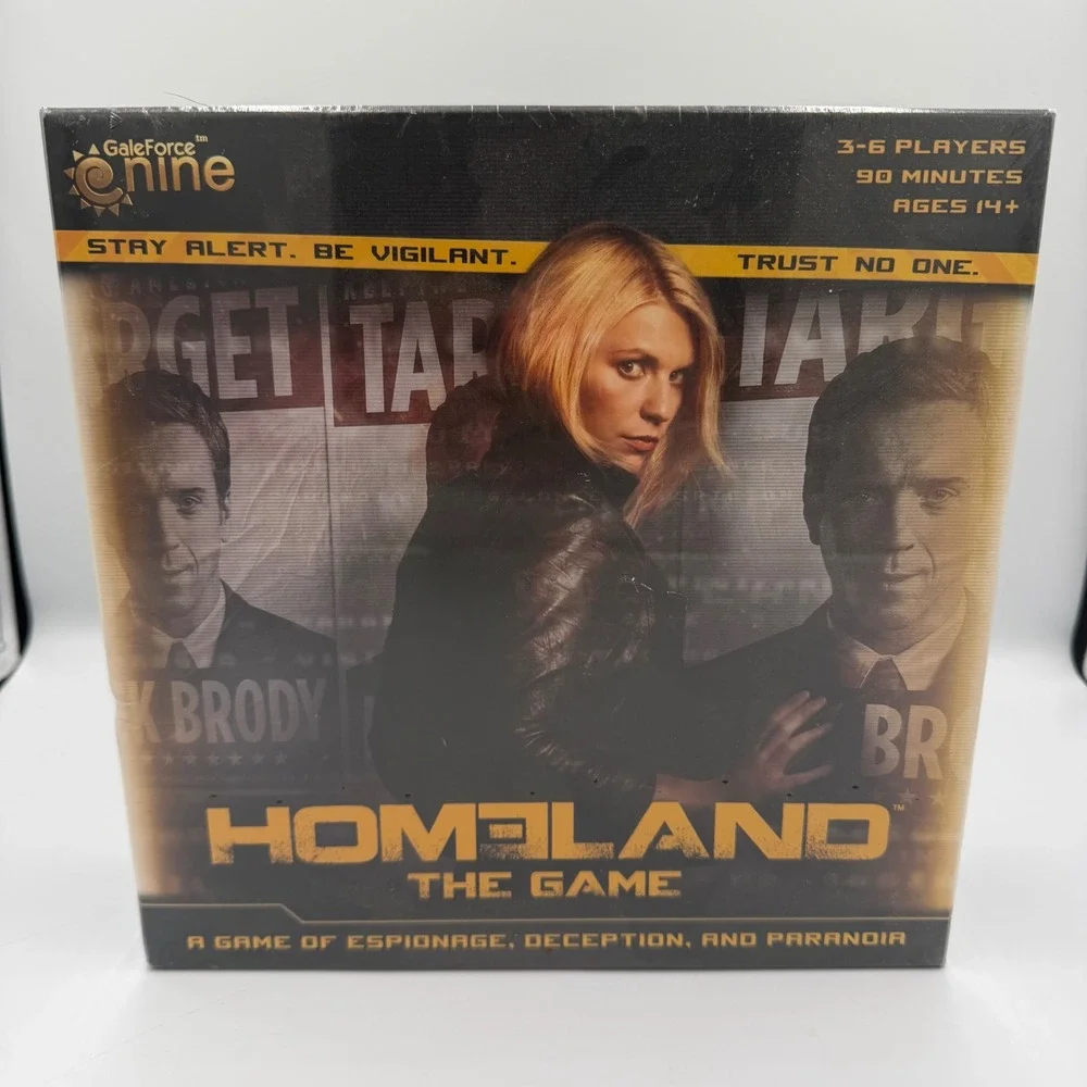 Homeland The Board Game New Sealed